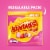 Starburst FaveREDS Fruit Chews Chewy Easter Candy Sharing Size Bag Perspective: left