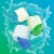 Extra Gum Refreshers Mint Mix Sugar Free Chewing Gum Bottle Perspective: left