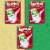 Skittles Holiday Original Book of Awesome Bite Size Chewy Christmas Candy Box Perspective: left