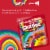 Skittles Original Chewy Candy Limited Edition Rainbow Pride Pack Sharing Size Bag Perspective: left