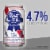 Pabst Blue Ribbon® Beer Perspective: left