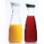 Prodyne J-36-W Acrylic Juice Jar 36 Oz. White Lid- Pack of 12 Perspective: left