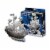 BePuzzled 3D Pirate Ship Crystal Puzzle Perspective: left