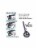 Carex Steel Rollator Walker with Seat and Wheels Perspective: left