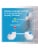 Carex® Ultra Grip™ White Bath Bar Handle Perspective: left