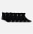 Columbia Men's Large Quarter Socks - Black Perspective: left