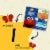 Earth's Best Sesame Street Blueberry Oat Organic Breakfast Biscuits Snack Perspective: left