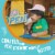 Earth's Best Organic Corn Puffs for Toddlers 2 Years Old and Up, Peanut Butter Flavor Perspective: left