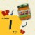 Earth's Best Organic Vegetable Turkey Dinner Stage 2 Baby Food Perspective: left