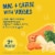 Earth's Best Organic Baby Food Pouches, 9+ Months, Pasta & Veggie Puree, Mac & Cheese with Veggies Perspective: left