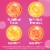 Del Monte® Bubble Fruit Pear Berry Pomegranate-Flavored Fruit Cup Snacks 4 Pack Perspective: left