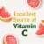 Del Monte® Red Grapefruit Fruit Cup Snacks Perspective: left