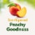 Del Monte Diced Peaches in 100% Juice Fruit Cup Snacks Perspective: left