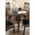 Ashley Furniture Hammis Round Drop Leaf Dining Table in Dark Brown Perspective: left