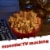 Cheez-It DUOZ Caramel and Cheddar Cheese Crackers and Popcorn Perspective: left