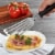 KitchenAid Stainless Steel Flex Turner - Black Perspective: left