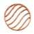 IP SILICONE ROASTING RACK ORNGE Perspective: left