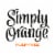 Simply® Pulp Free Orange Juice Bottle Perspective: left