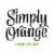 Simply® High Pulp Orange Juice Bottle Perspective: left