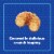 Tastykake Crunch Mini Donuts Portable Crunch Topped Donuts Perspective: left