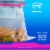 Ziploc® Brand Storage Bags with Stay Open Design for Easy Filling, 1 gal, 80 ct Perspective: left