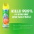 Scrubbing Bubbles Bathroom Grime Fighter Aerosol Disinfectant Spray Perspective: left