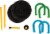 Franklin® Rubber Horseshoe Set Perspective: left
