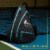 Franklin Pickleball Sling Bag - Gray/Blue Perspective: left