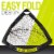 Franklin Blackhawk Soccer Goal - Black/Yellow Perspective: left