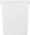Hefty Trash Can - White Perspective: left