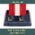 North States Lil Red School House Village Collection Bird Feeder  9084 Perspective: left