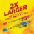 Slim Jim® Monster Size™ Mild Meat Stick Perspective: left