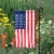 Annin Flagmakers American Flag Garden Banner Perspective: left