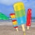 Splish Splash Pool Party Oversized HELIUM FILLED BALLOON Perspective: left