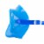 Speedo Kids Adventure Swim Mask - Blue Perspective: left