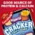Armour LunchMakers Pepperoni & American Cheese Cracker Crunchers Meal Kit with Candy Bar Perspective: left