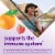 Vitafusion™ Power Zinc Natural Strawberry Tangerine Dietary Supplement Gummies Perspective: left