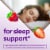 vitafusion Max Strength Melatonin Strawberry Flavored Sleep Support Gummy Supplement 10mg Perspective: left