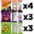 Frito-Lay Extreme Flavor Mix Chips Variety Pack Perspective: left
