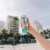 BUBBL'R Watermelon Lime Smash'r Antioxidant Sparkling Water Cans Perspective: left