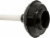 PlumbCraft® MaxClean Heavy Duty Toilet Plunger Perspective: left