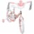 Huffy Disney Princess Celebration Kid's Bike With Training Wheels - Pink Perspective: left