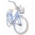 Huffy Delux Perfect Fit Frame Girls Cruiser Bike - Periwinkle Perspective: left