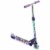 Huffy Disney's Raya Electro-Light 3 Wheeled Scooter - Purple/Teal Perspective: left