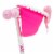 Huffy Disney Minnie Girls' 3-Wheel Scooter with Bin - White/Neon Pink Perspective: left