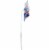 Slinky Plastic Independence Day Spin Wheel - Red/White/Blue Perspective: left