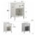 Little Seeds Rowan Valley Arden 1 Drawer Kids’ Nightstand with Open Cubby Space, Gray Perspective: left