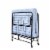 DHP Levy Folding Guest Bed with Metal Frame & 5 Inch Mattress Twin Size in Black Perspective: left