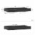Little Seeds Monarch Hill Hawken Changing Table Topper for Nursery Dresser, Black Perspective: left