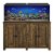 Farmington 55 Gallon Aquarium Stand, Rustic Perspective: left
